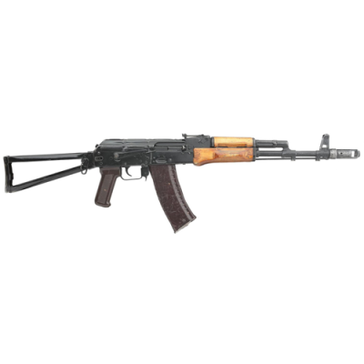Масогабаритний макет автомату АК-74 калібру 5,45 (в комплекті автомат, 2 магазини, 30 учбових патронів)