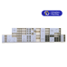 Шафа напівзакрита з лотками