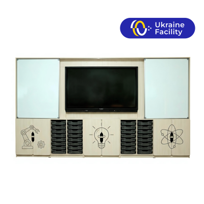 Стінка для предметних кабінетів «Інтерактивна освіта» (без інтерактивної панелі)